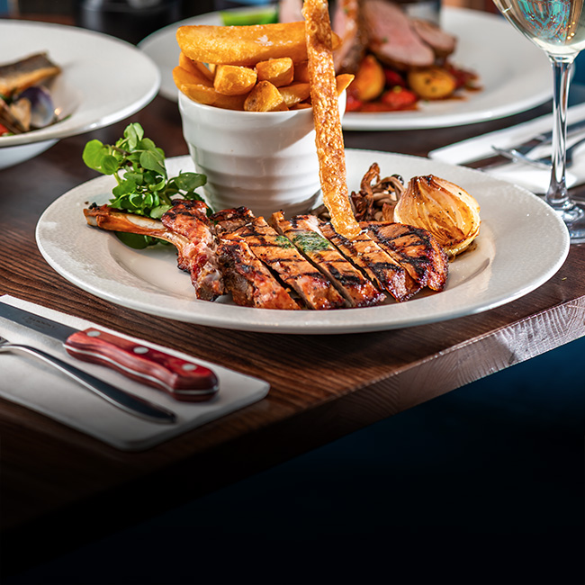 A La Carte menu at The Goffs Oak