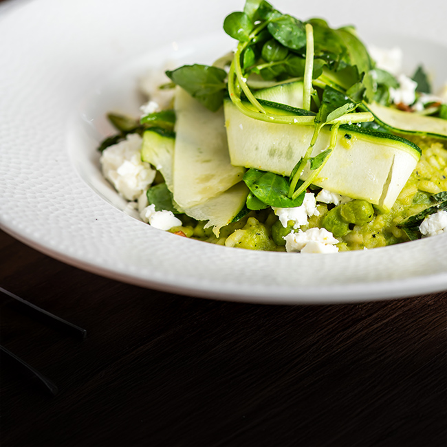 Vegan menu at The Goffs Oak